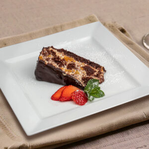 Італійській шоколадний торт Капрезе