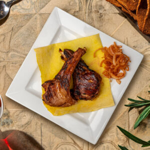 Каре телятини на мангалі